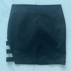 NWT Cutout mini skirt